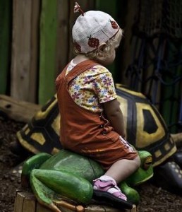 child playing 